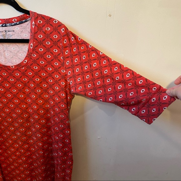 Lucky Brand Cotton Dress - Picture 7 of 8